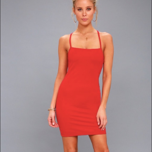Lulu's Dresses & Skirts - Red Lulu’s Dress Lulu's Dresses & Skirts - Red Lulu’s Dress